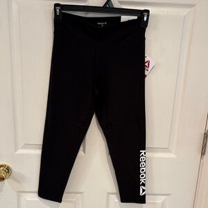 Reebok Kids Leggings with White Logo